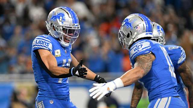 Detroit Lions wide receiver Amon-Ra St. Brown